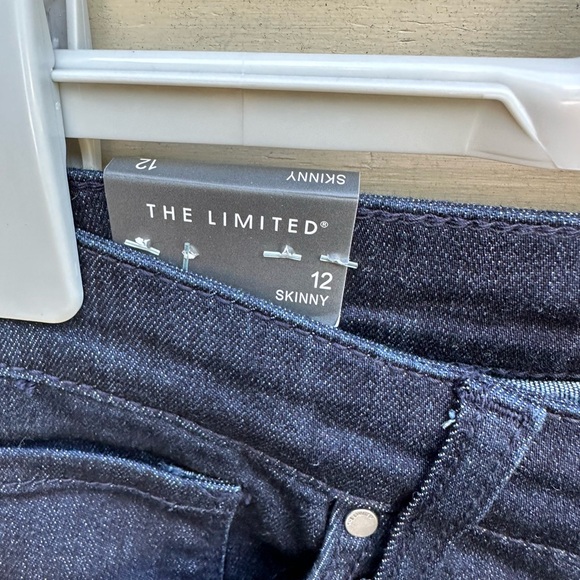 New The Limited dark wash stretchy skinny jeans size 12 NWT - Picture 5 of 7